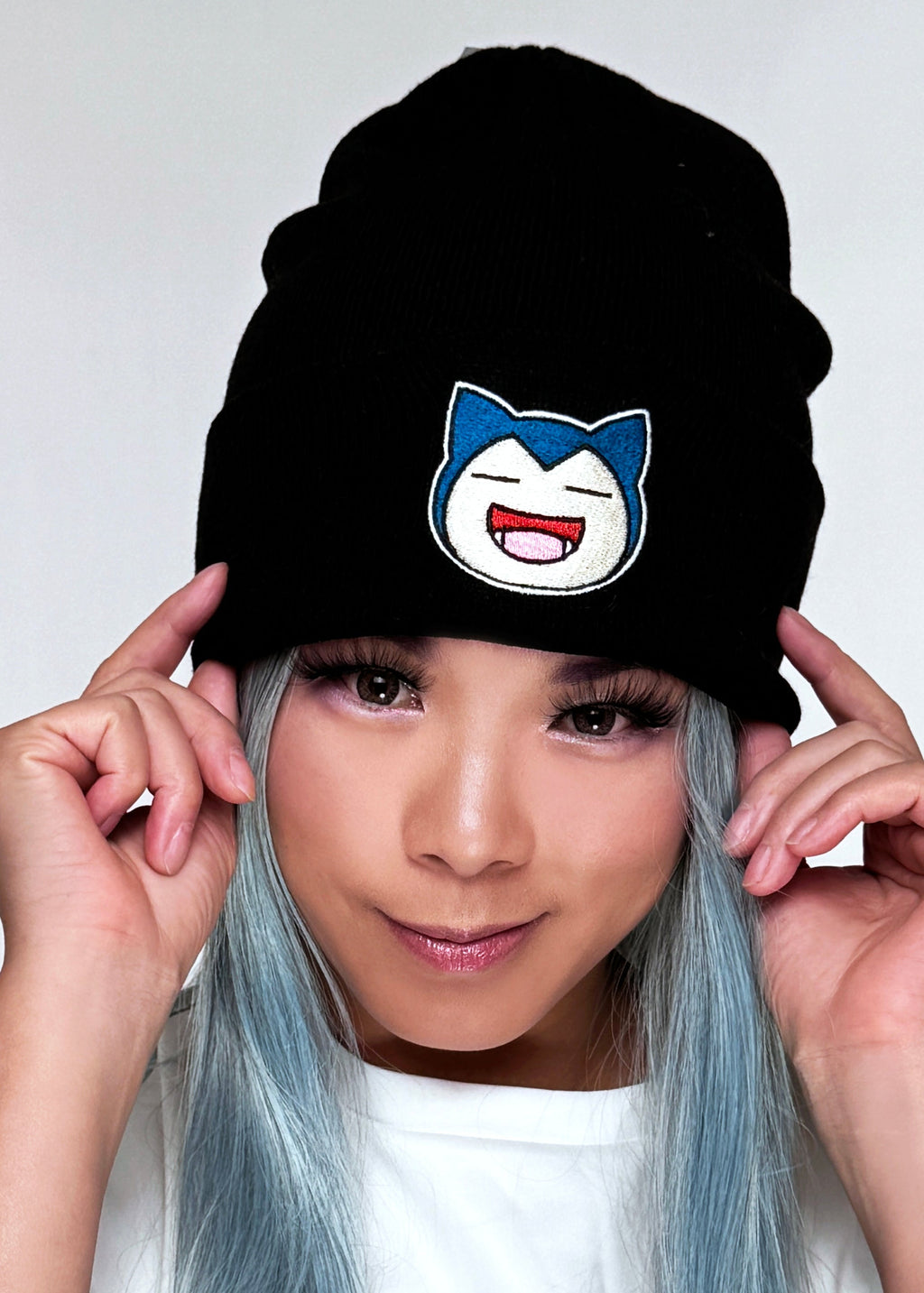 Bioworld Pokemon Snorlax Embroidered Beanie