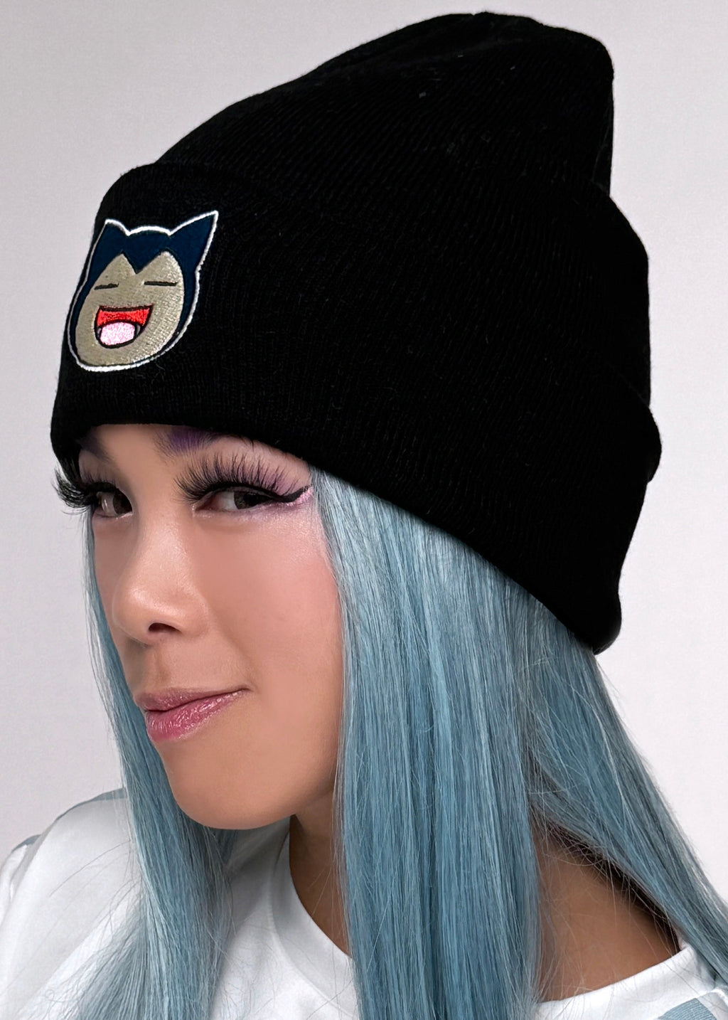 Bioworld Pokemon Snorlax Embroidered Beanie
