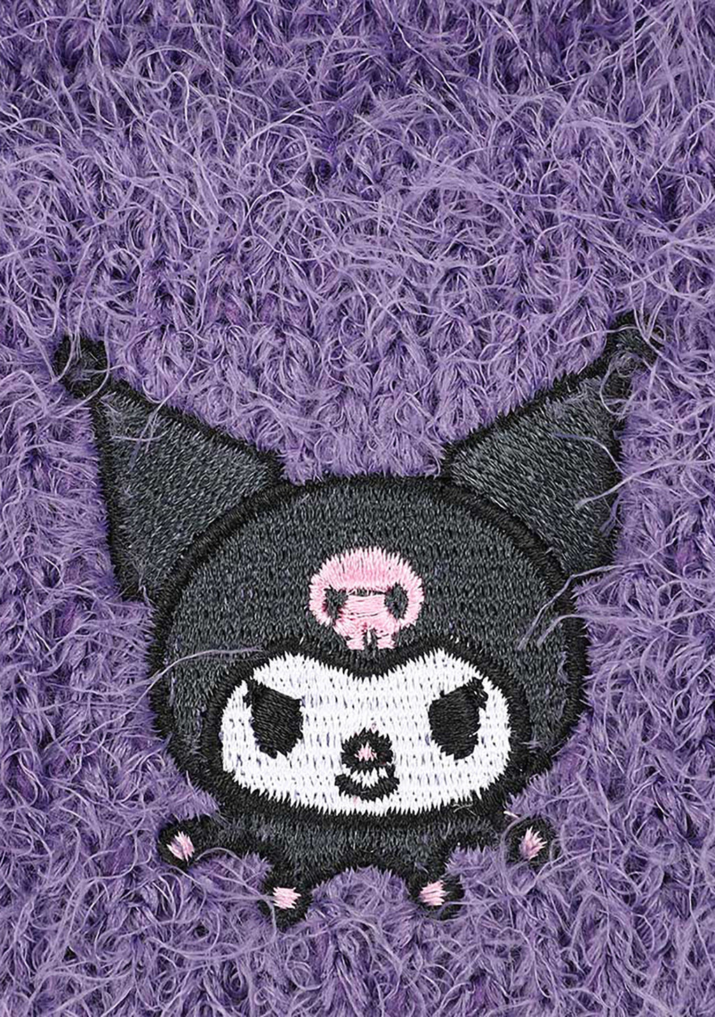 Bioworld Sanrio Kuromi Soft Fuzzy Beanie