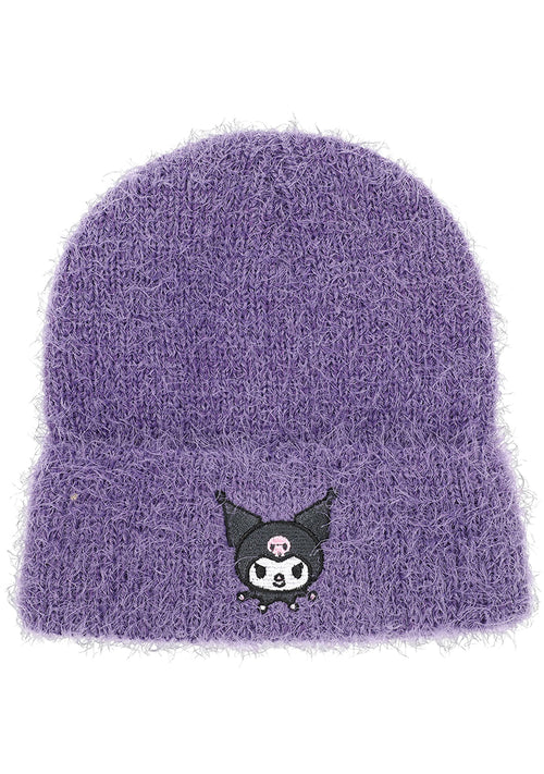 Bioworld Sanrio Kuromi Soft Fuzzy Beanie
