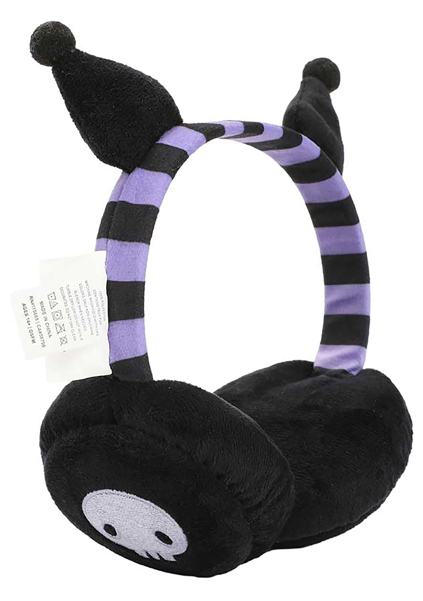 Bioworld Sanrio Kuromi Foldable Cosplay Earmuff