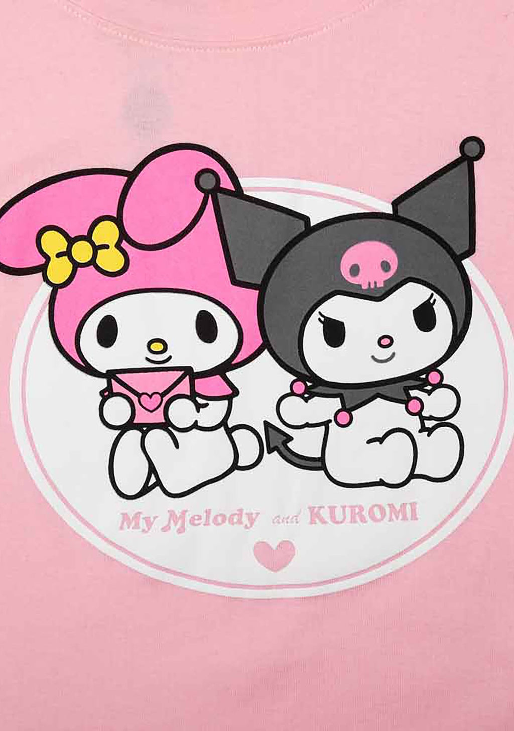 Bioworld Sanrio My Melody & Kuromi BFF Tee