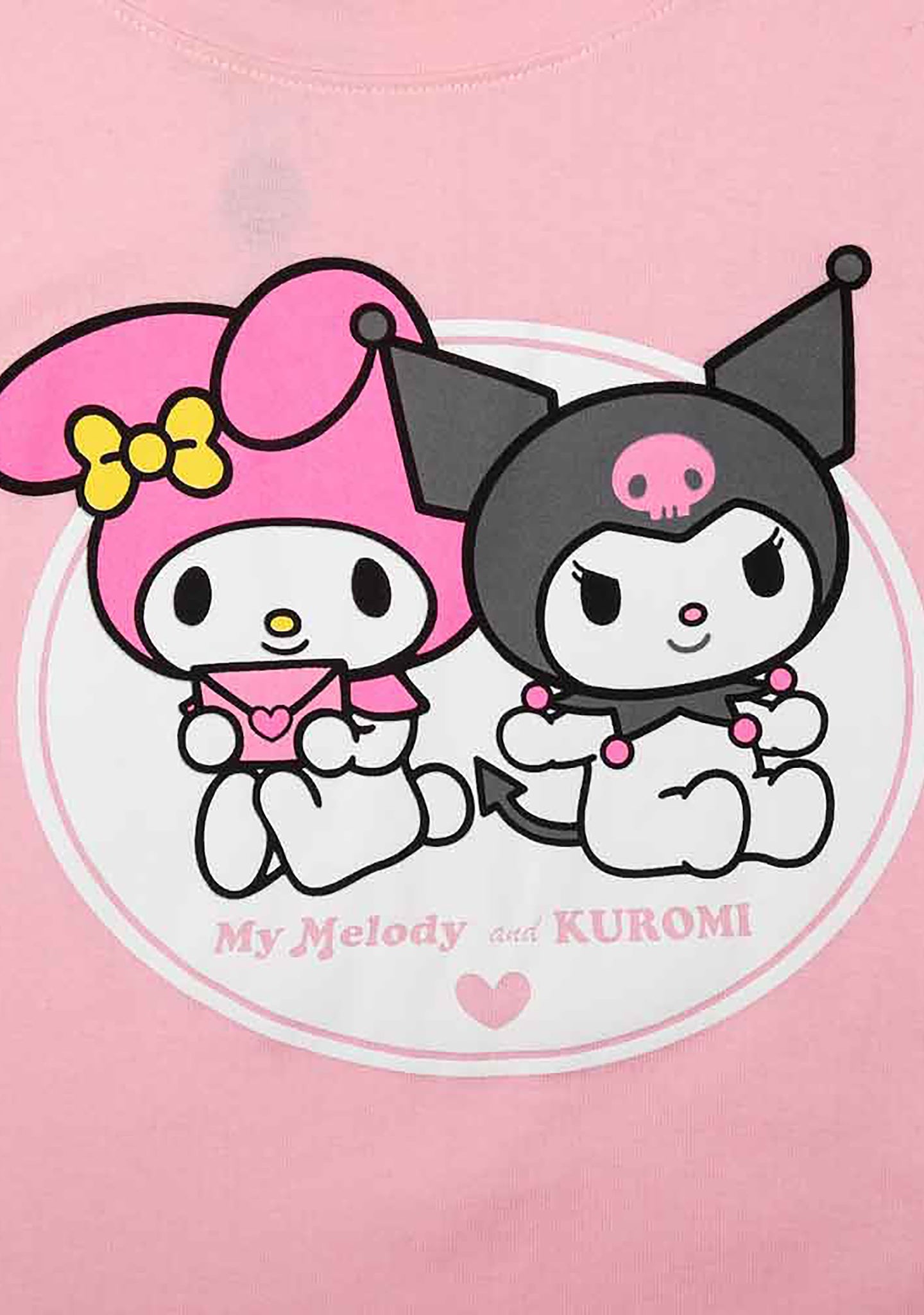 Bioworld Sanrio My Melody & Kuromi BFF Tee