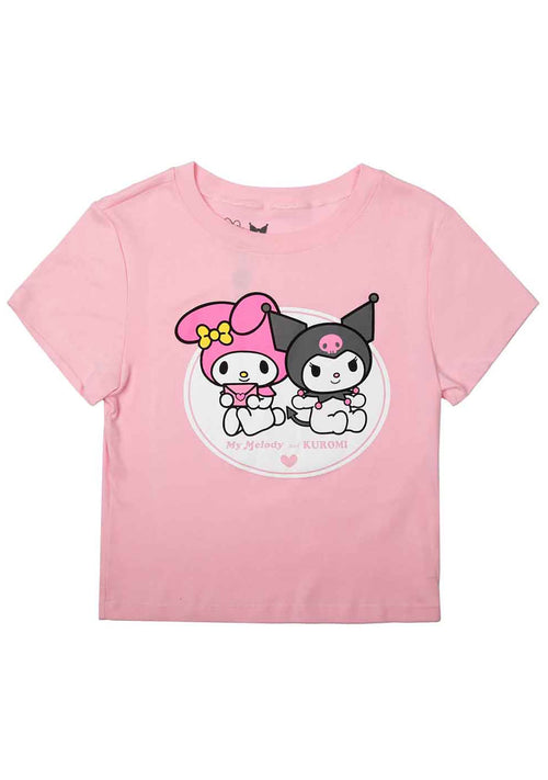 Bioworld Sanrio My Melody & Kuromi BFF Tee
