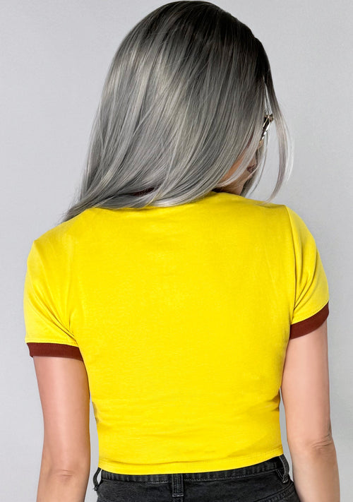 Bioworld Sanrio Pompompurin Honey Bee Ringer Tee