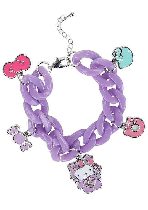Bioworld Sanrio Hello Kitty Multi-Charmed Bracelet