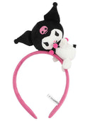 Bioworld Sanrio Kuromi 3D Plush Cosplay Headband