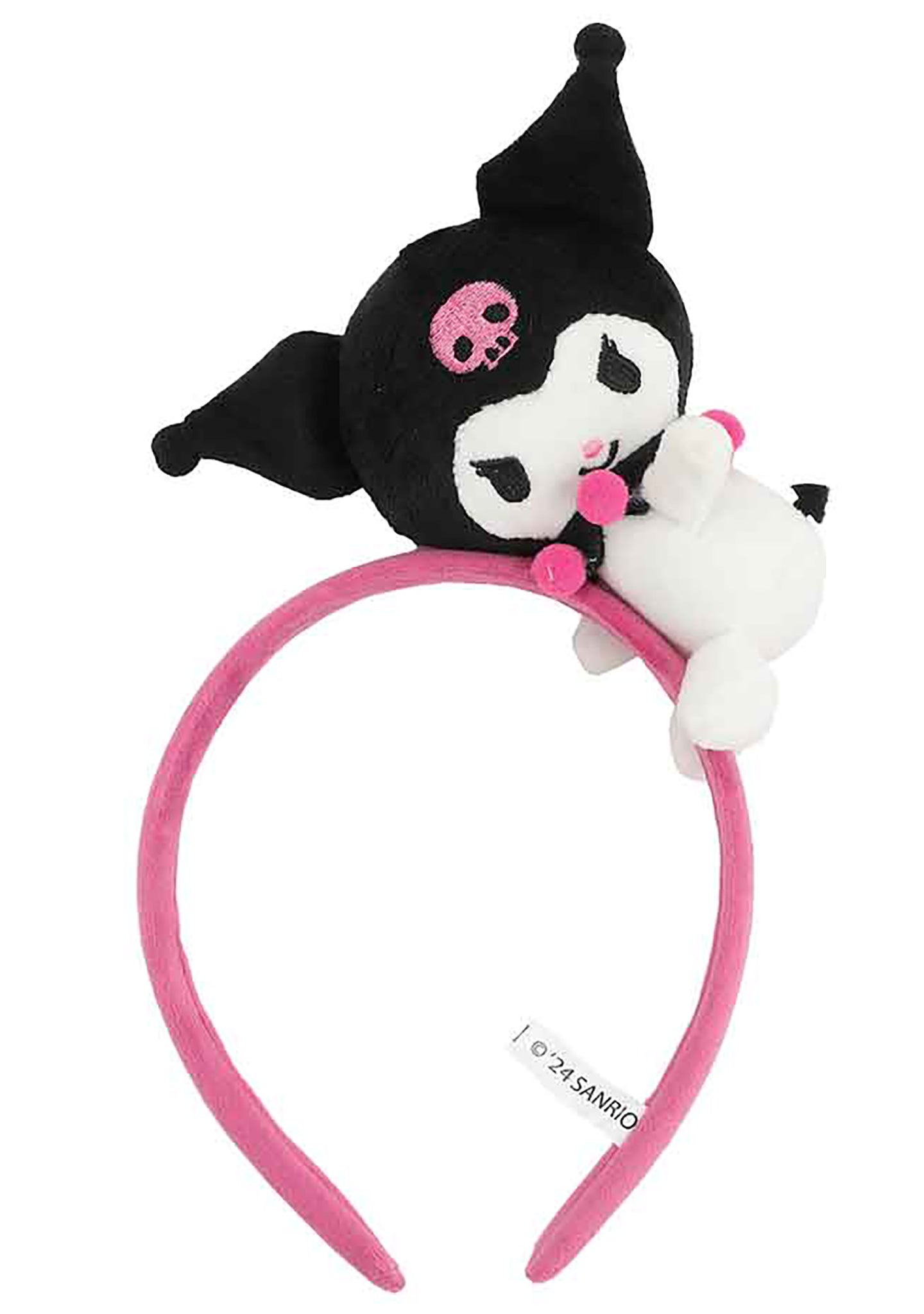 Bioworld Sanrio Kuromi 3D Plush Cosplay Headband