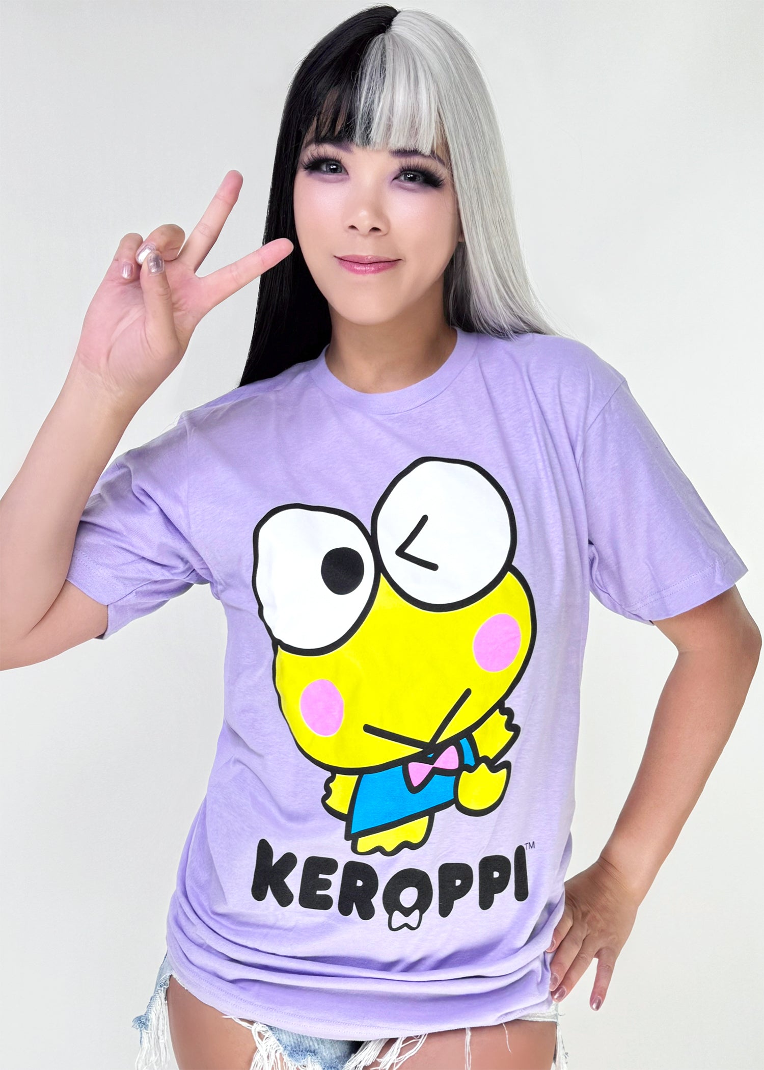 Bioworld Sanrio Hello Keroppi Tee