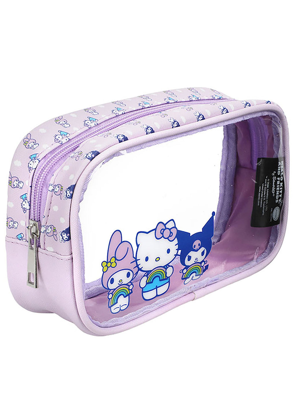Bioworld Sanrio Hello Kitty & Friends Self Care Cosmetic 4PC Set