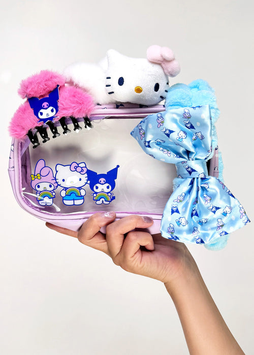Bioworld Sanrio Hello Kitty & Friends Self Care Cosmetic 4PC Set