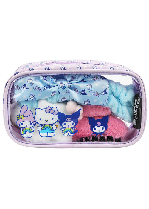 Bioworld Sanrio Hello Kitty & Friends Self Care Cosmetic 4PC Set