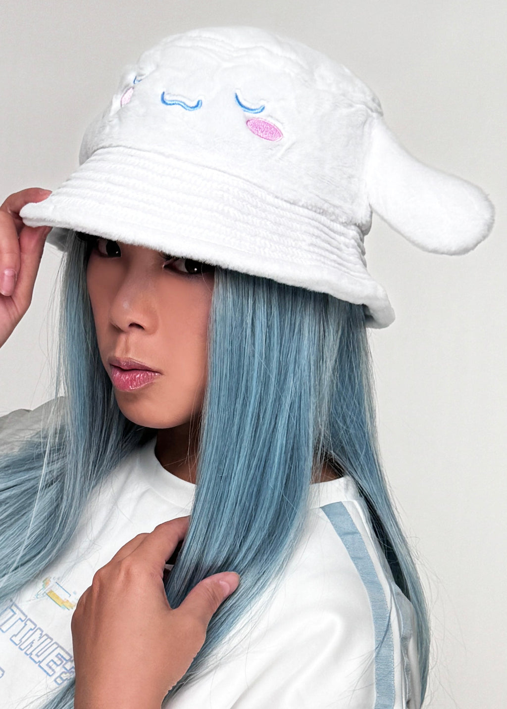 Bioworld Sanrio Cinnamoroll 3D Plush Bucket Hat