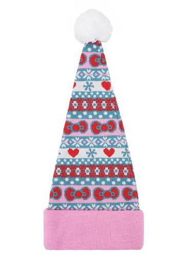 Bioworld Sanrio Hello Kitty Jacquard Santa Hat