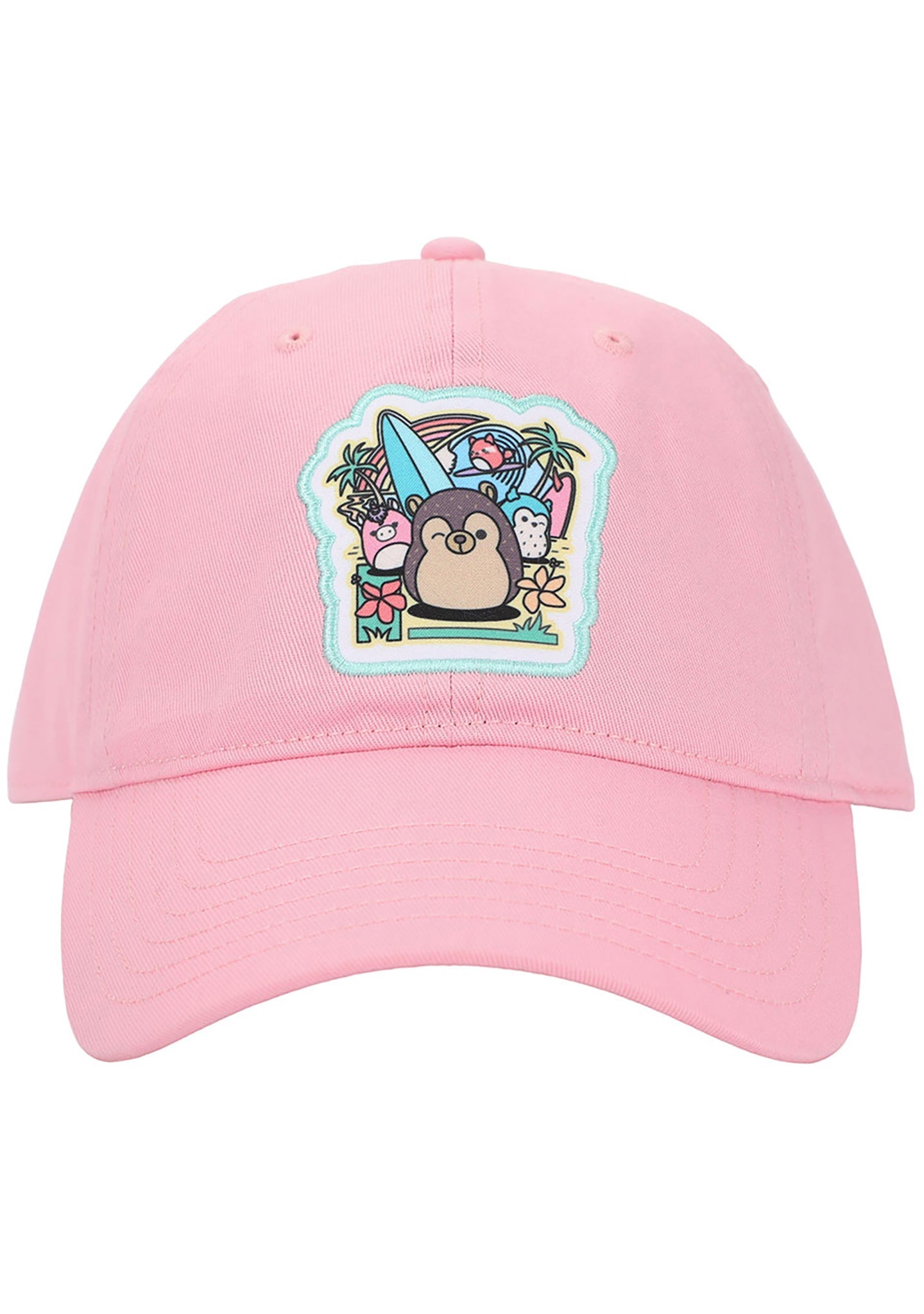 Bioworld Squishmallows Surfer Patch Raglan Hat