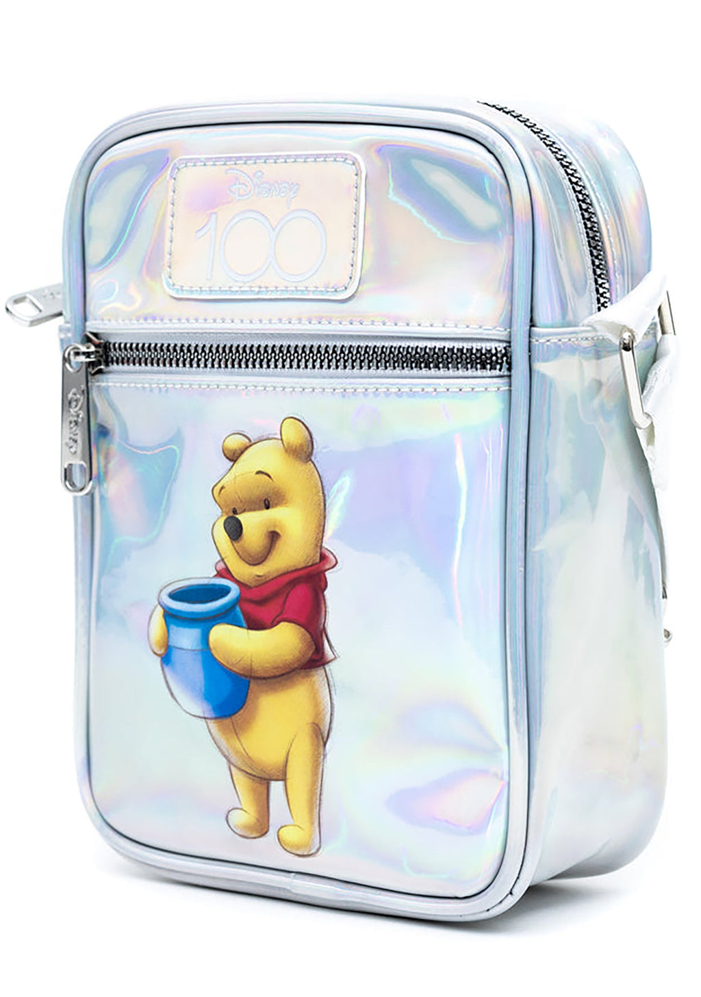  Disney 100th Anniversary Winnie The Pooh 2PC Holographic Crossbody Bag Set