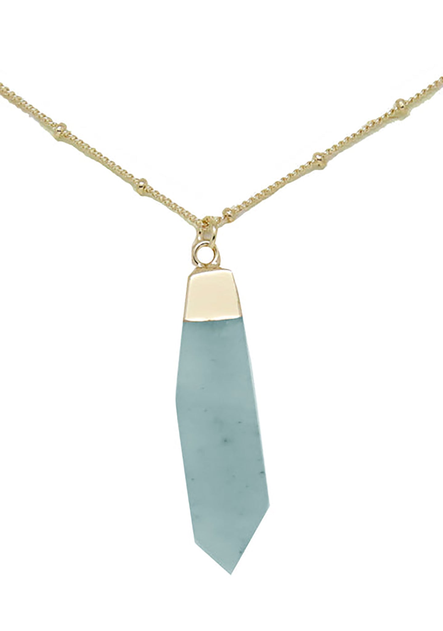  Peace Amazonite Gemstone Necklace