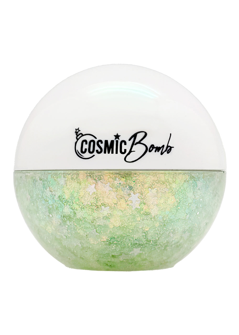  Cosmic Light -Lime Light Green Glitter Bomb