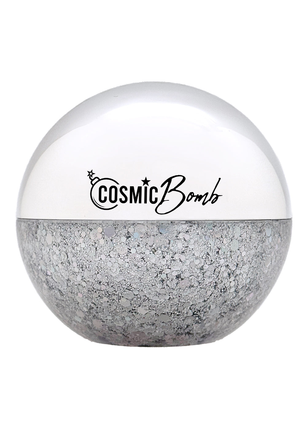  Cosmic Burst - Supernova Silver Hologram Glitter Bomb