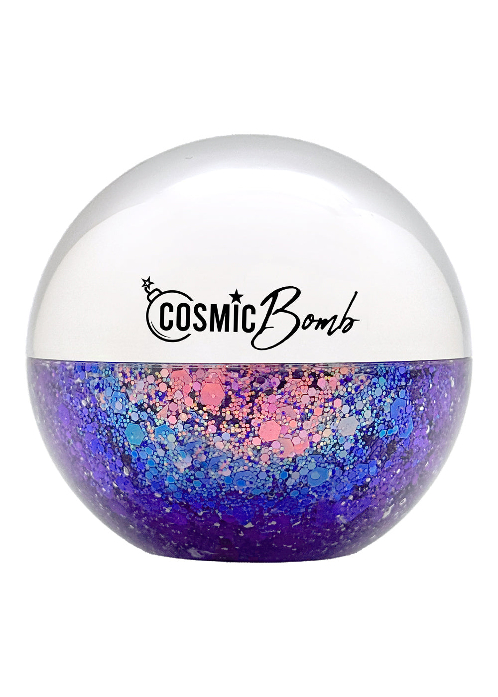  Cosmic Burst - Meteorite Purple Iridescent Glitter Bomb