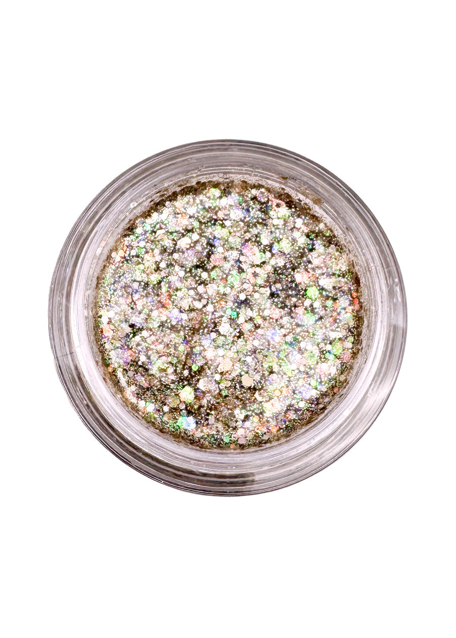  Cosmic Burst - Sunbeam Aura Gold Hologram Glitter Bomb