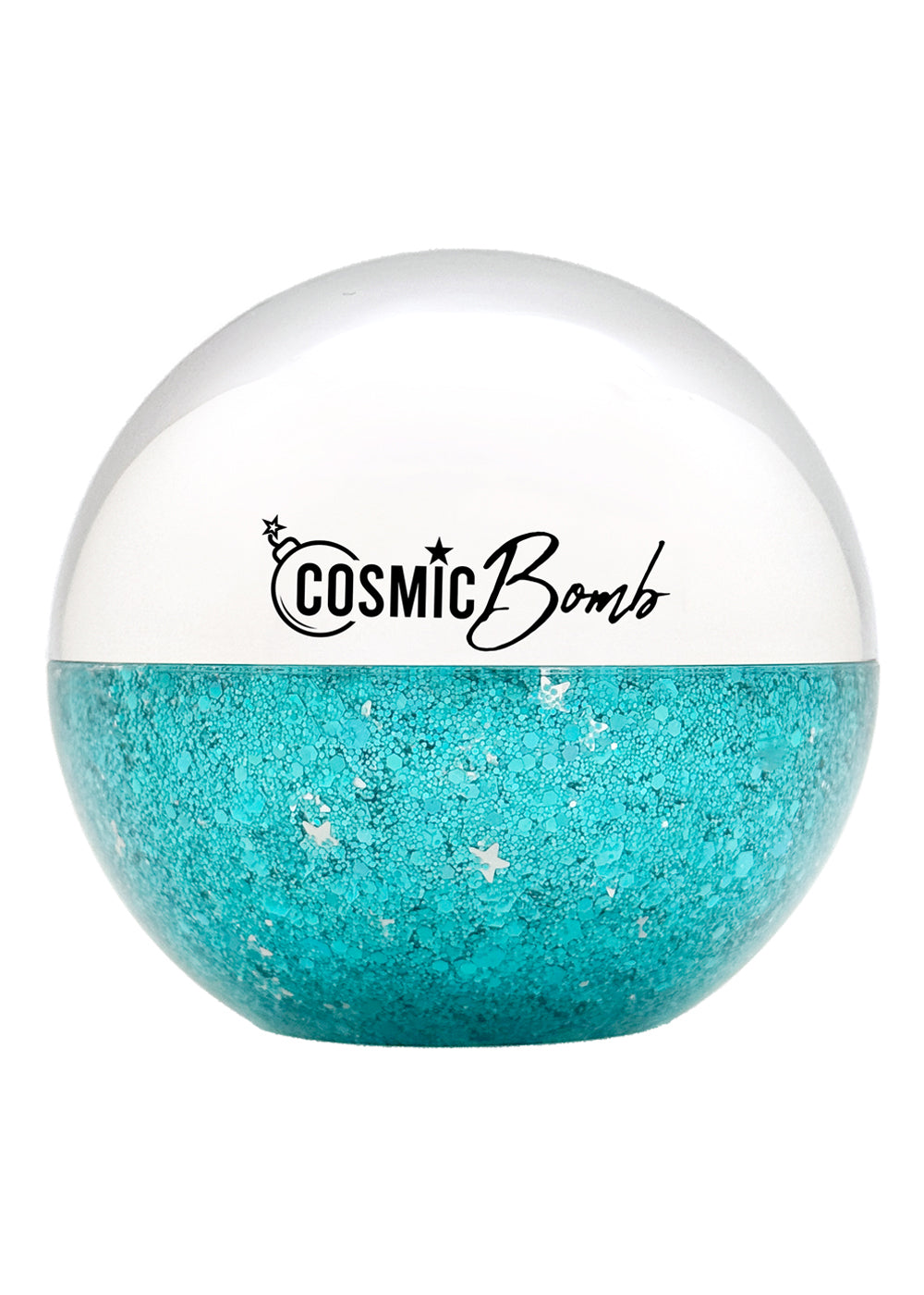  Cosmic Burst - Aquatica Teal Glitter Bomb