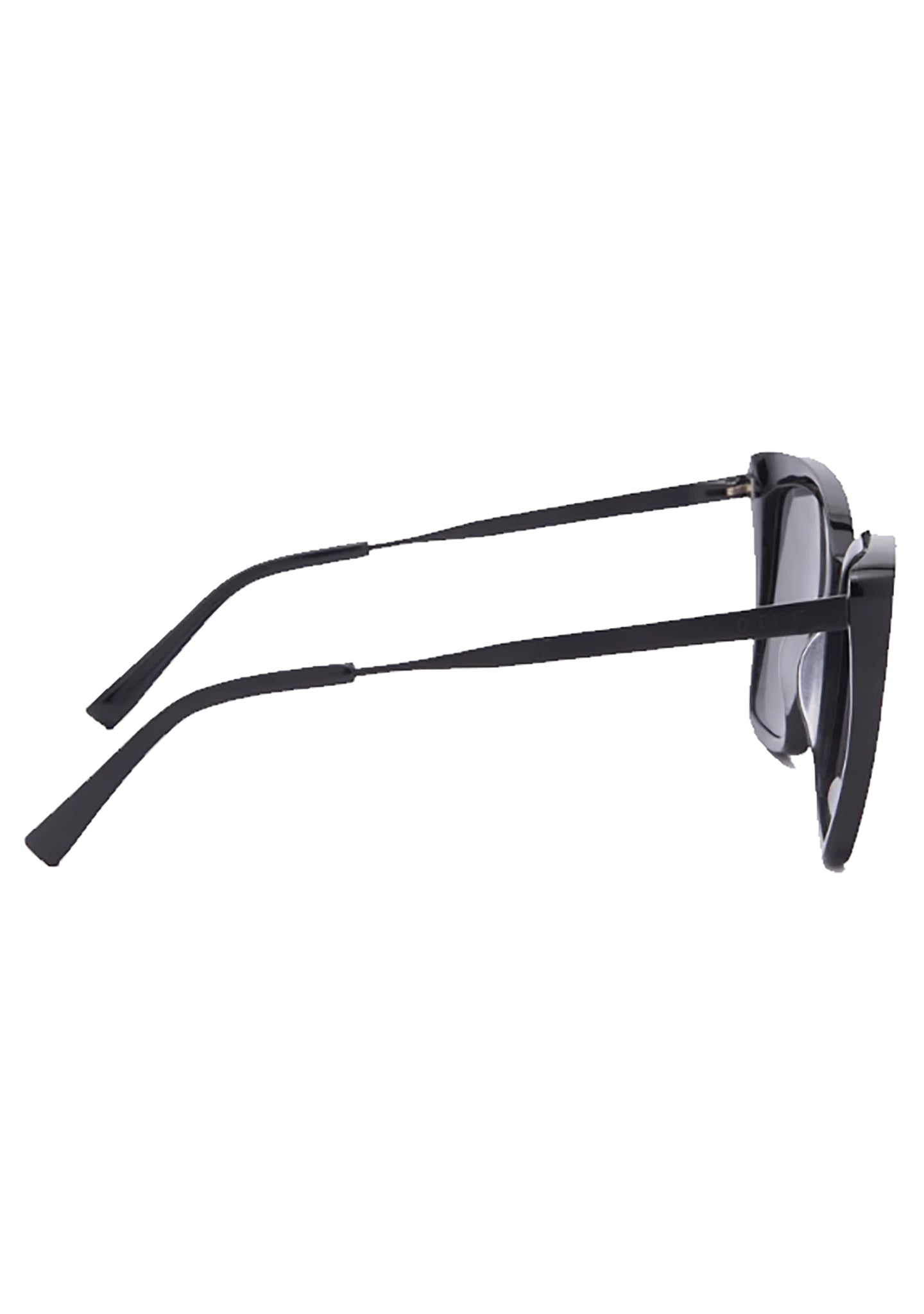  Becky II Polarized Sunglasses In Black/Dark Smoke