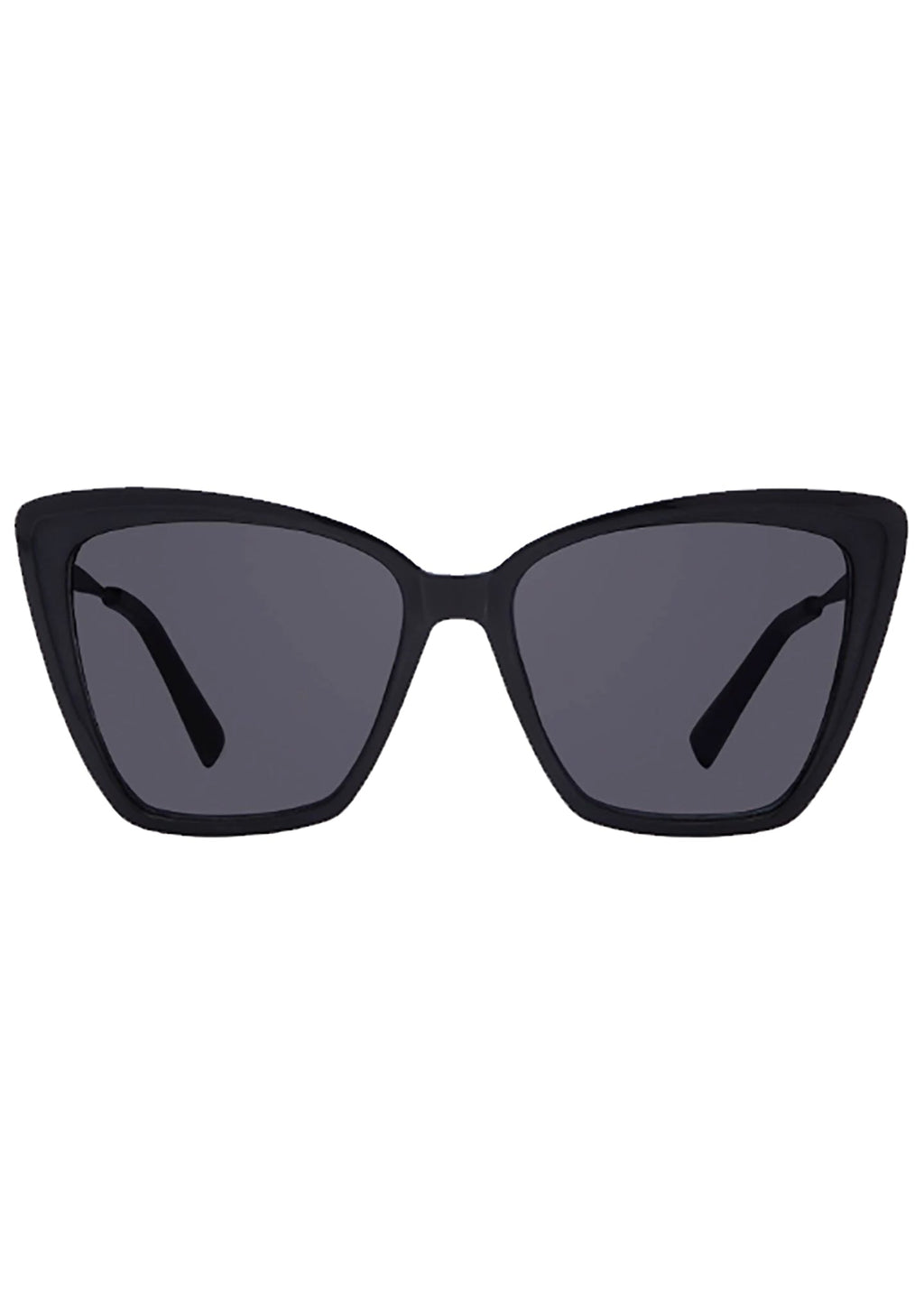  Becky II Polarized Sunglasses In Black/Dark Smoke