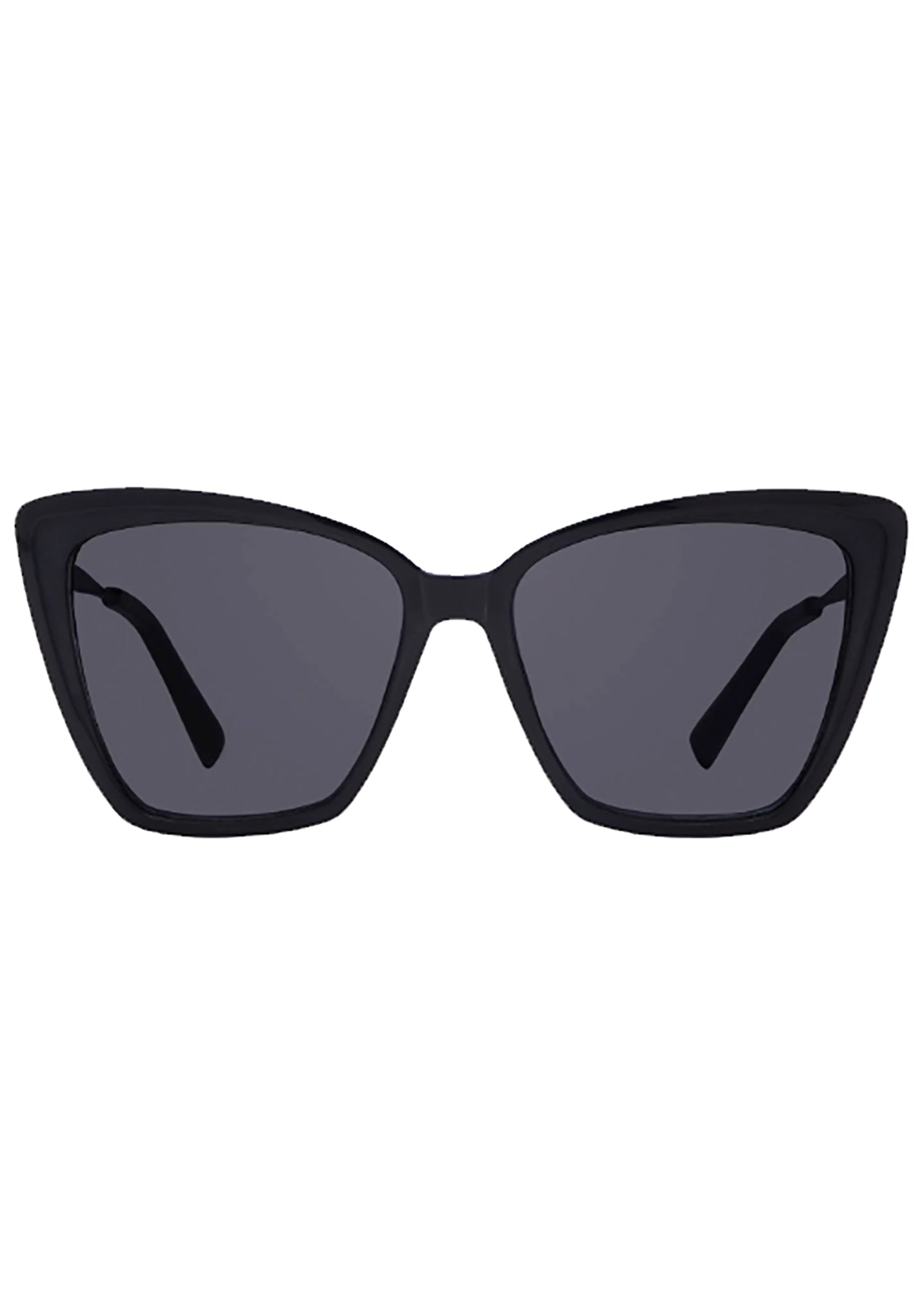  Becky II Polarized Sunglasses In Black/Dark Smoke