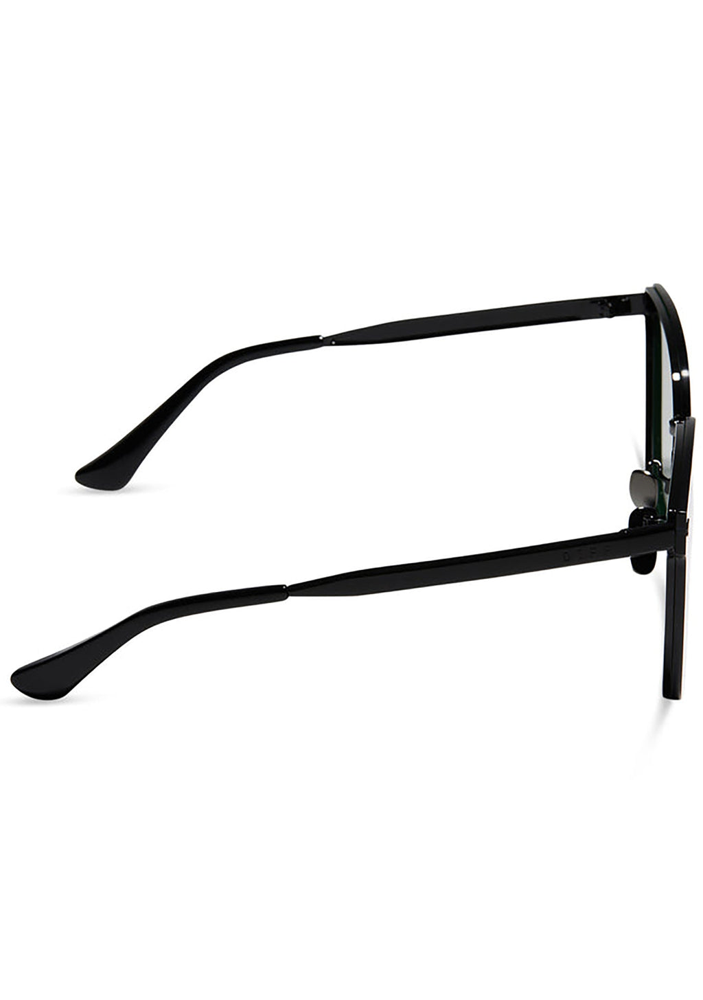  Bella V Polarized Sunglasses In Black/Purple