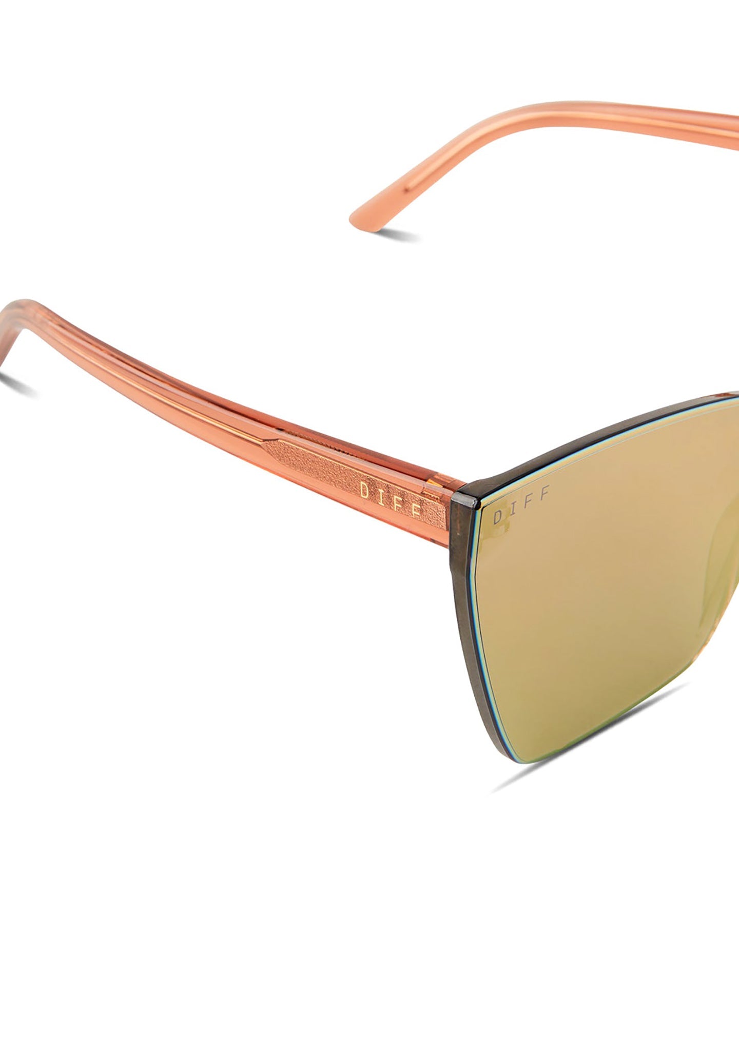  Goldie Sunglasses In Brown Sugar Bronze Mirror