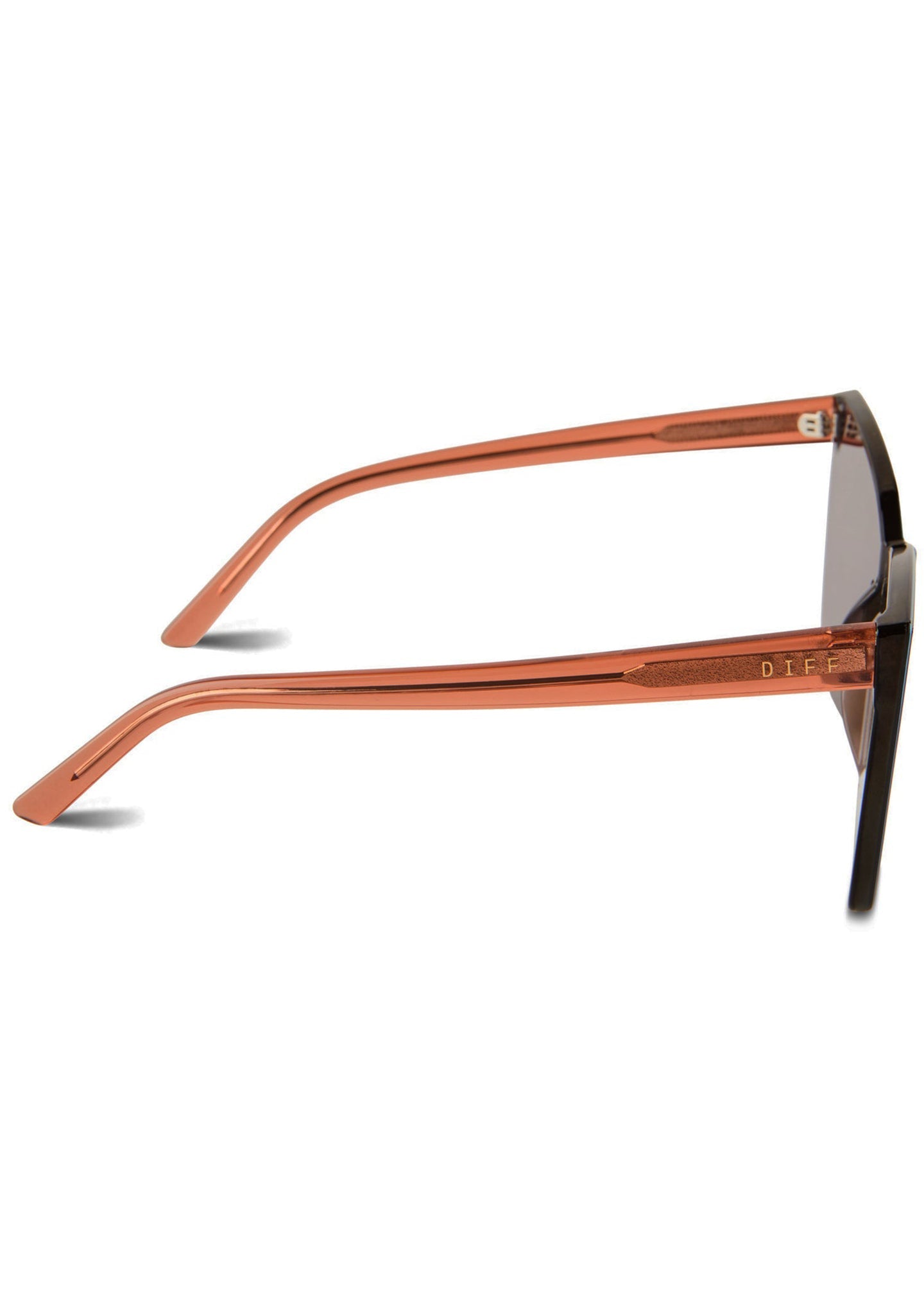  Goldie Sunglasses In Brown Sugar Bronze Mirror