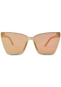  Goldie Sunglasses In Brown Sugar Bronze Mirror
