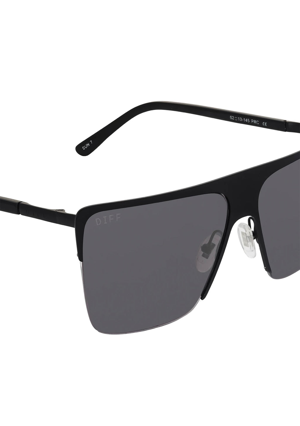  Kendra Sunglasses In Matte Black/Grey