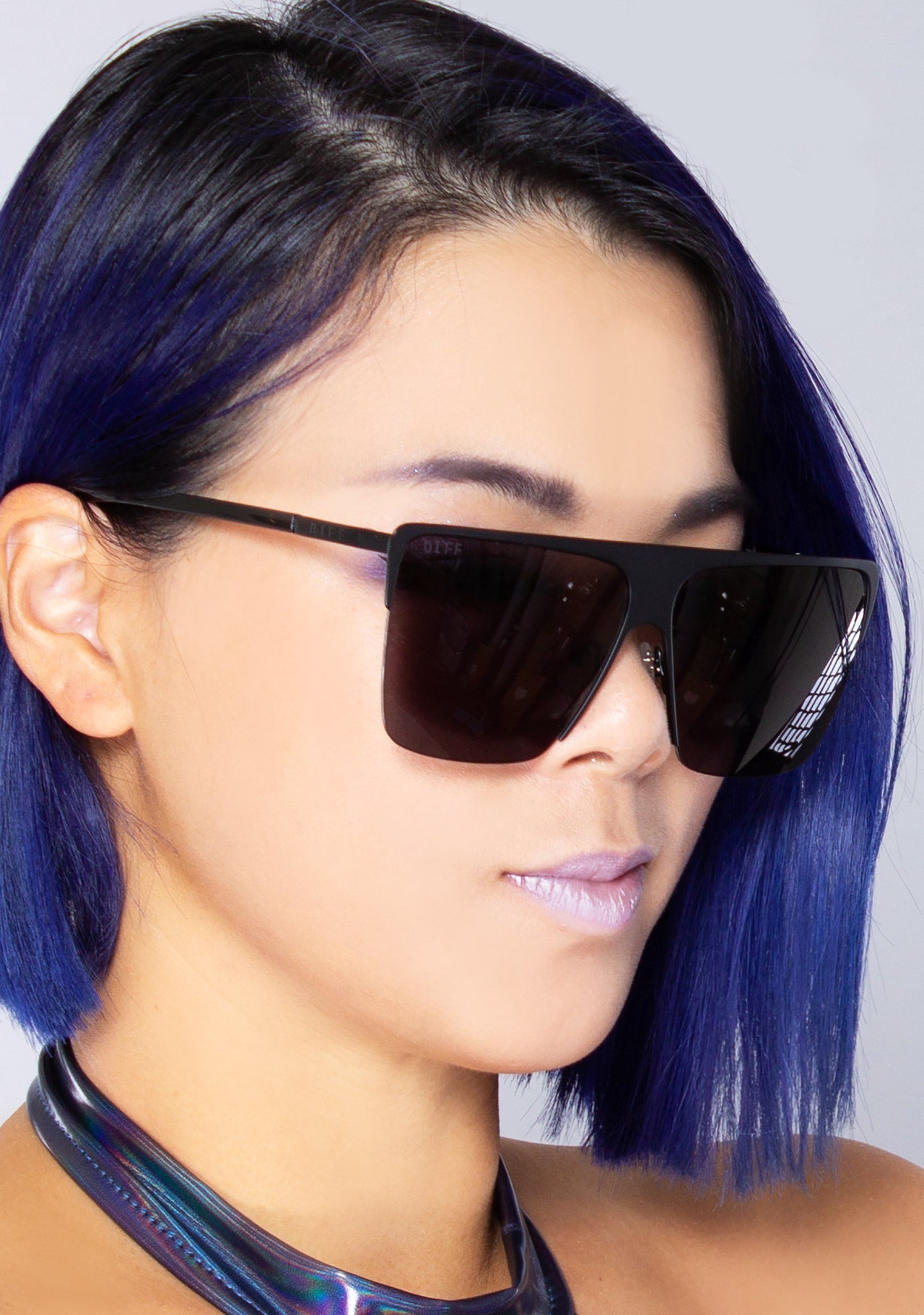  Kendra Sunglasses In Matte Black/Grey