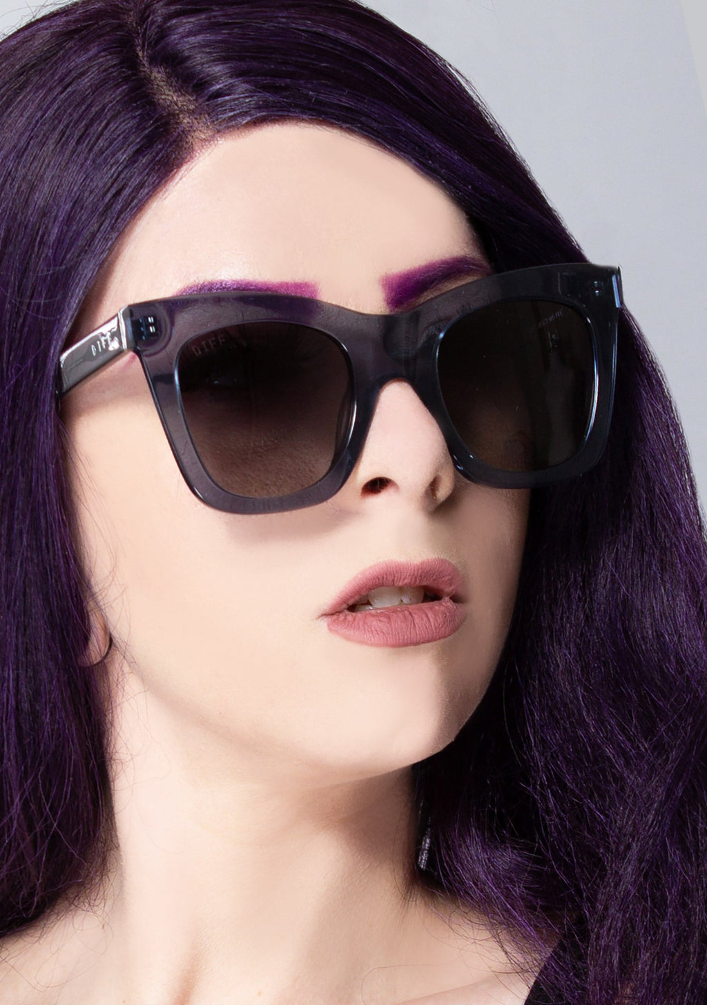  Kaia Polarized Sunglasses In Night Sky/Blue Gradient