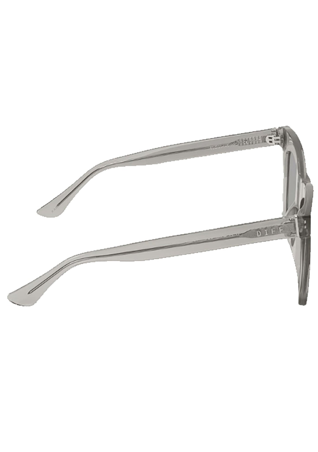  Kaia Polarized Sunglasses In Gray Crystal/Gray Mirror