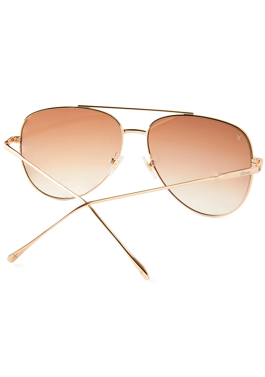  Venice Sunglasses In Gold/Sienna