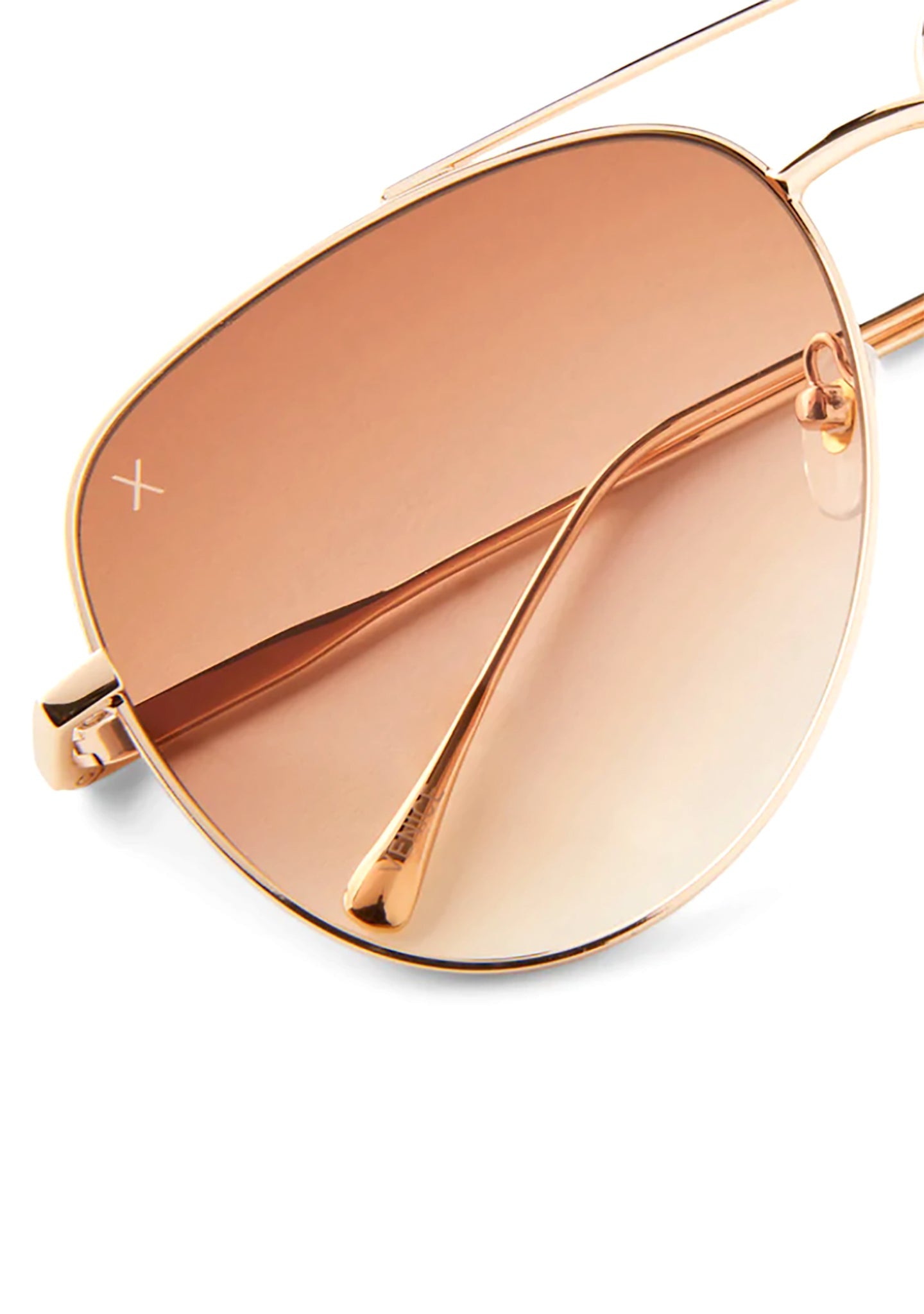  Venice Sunglasses In Gold/Sienna