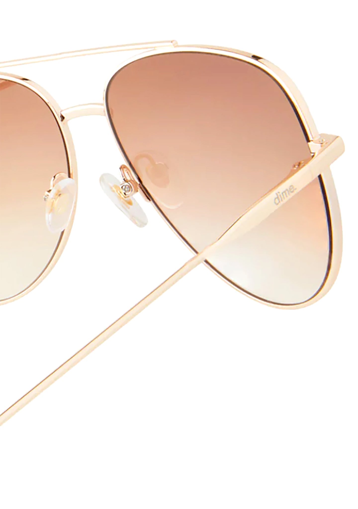  Venice Sunglasses In Gold/Sienna