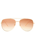  Venice Sunglasses In Gold/Sienna