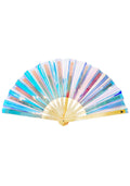  Fluid Fantasy Iridescent Rave Fan