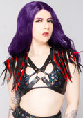  Nitara Rage Leather Fringe Body Harness
