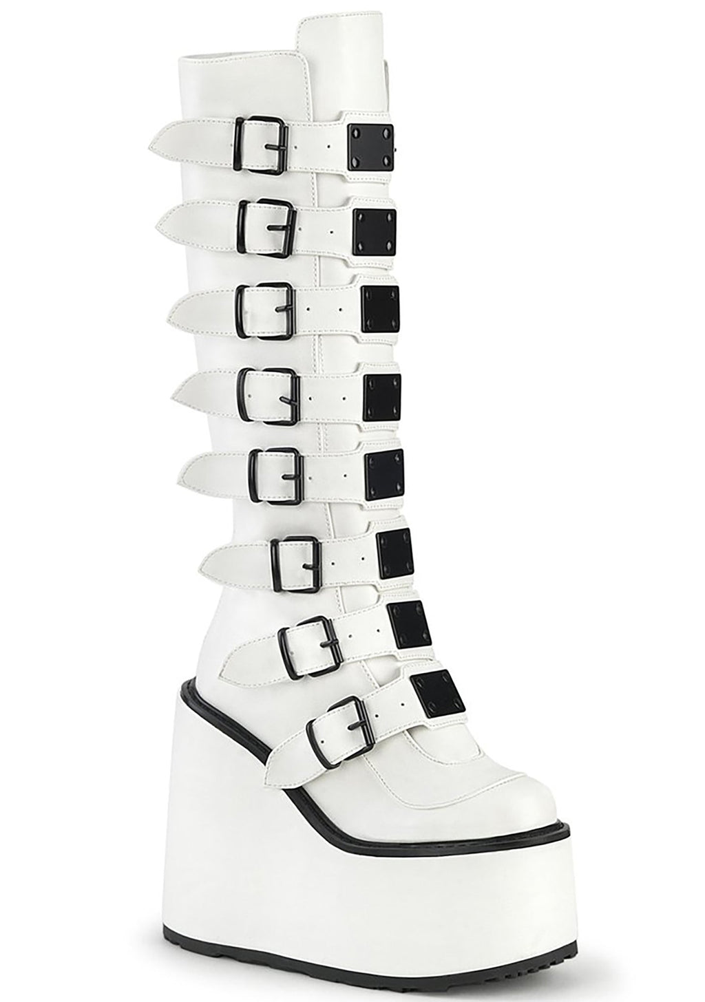  SWING 815 Addiction White Platform Boots