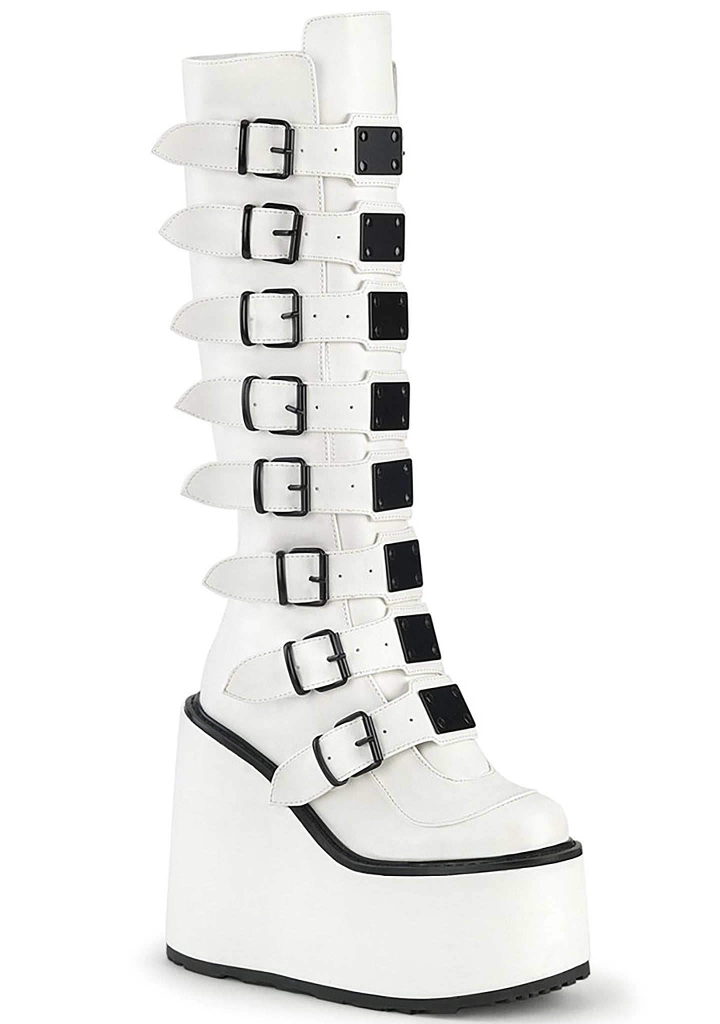  SWING 815 Addiction White Platform Boots