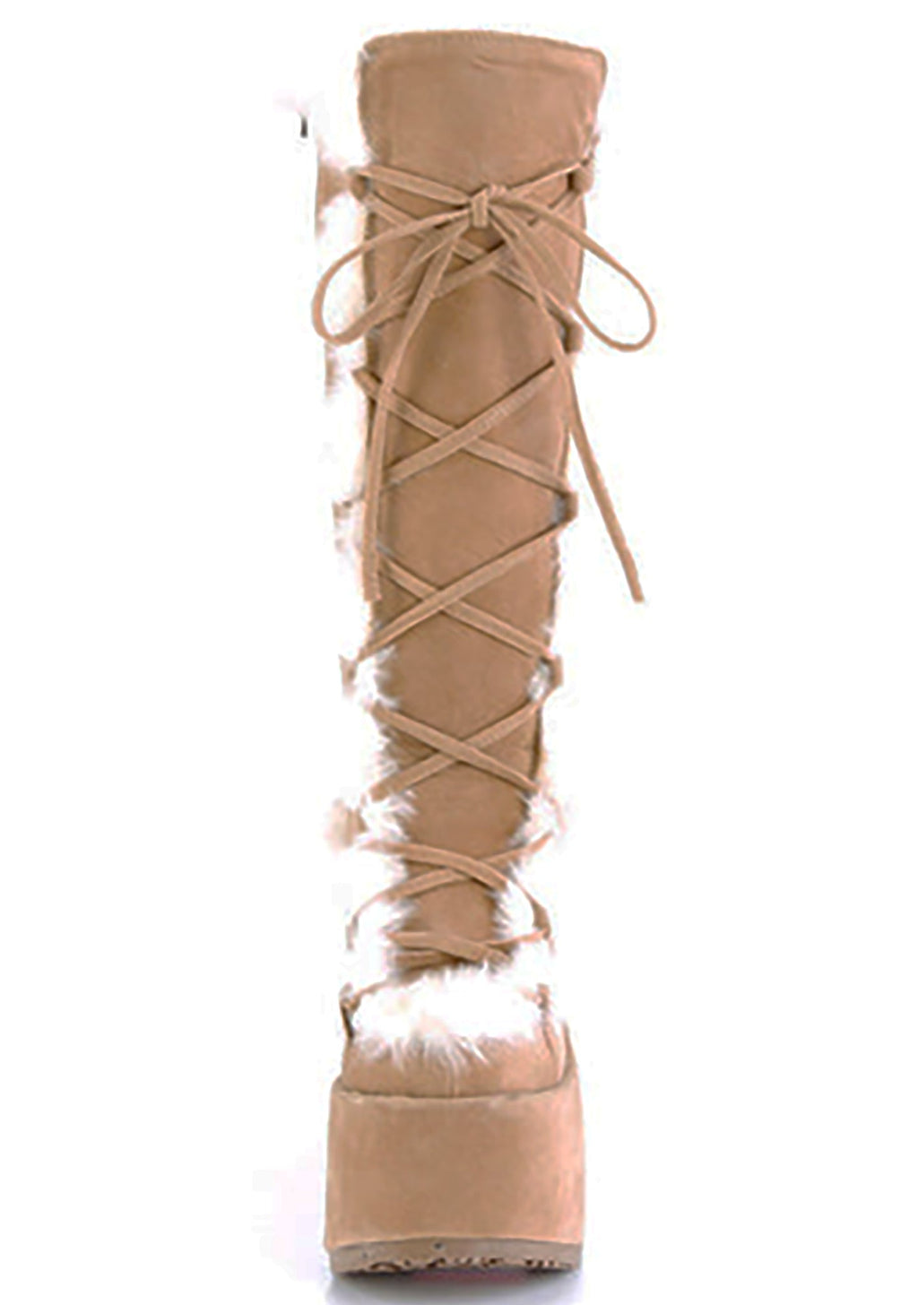  CAMEL 311 Primal Desire Brown Platform Boots