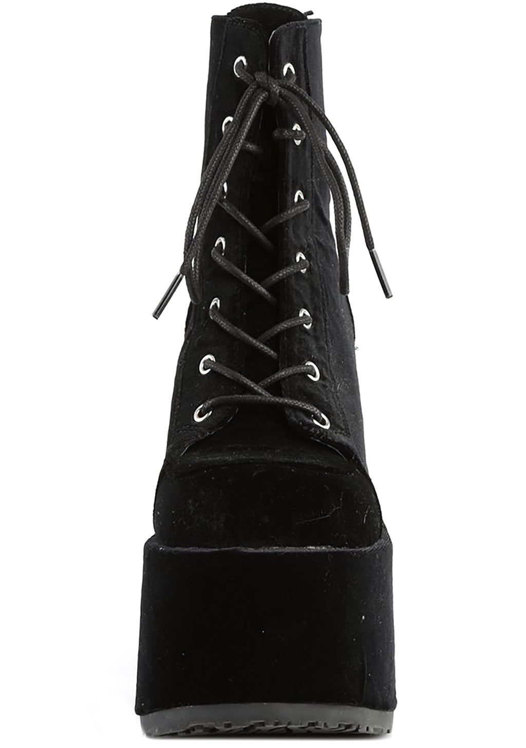 CAMEL 203 Velvet Underground Black Platform Boots
