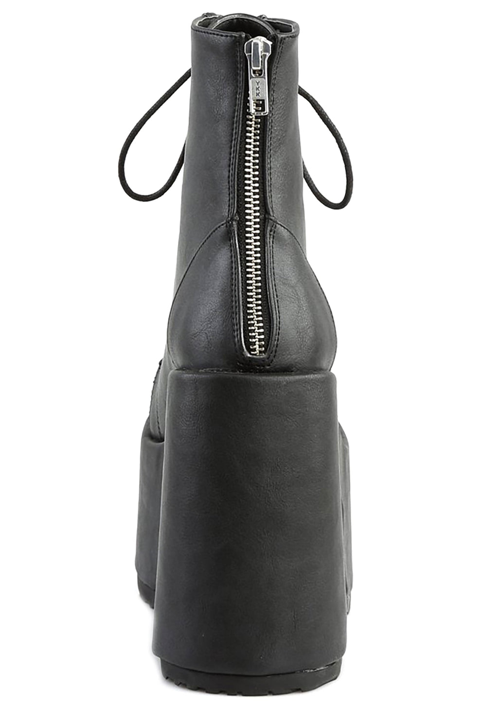  CAMEL 203 Here For Trouble Black Platform Boots