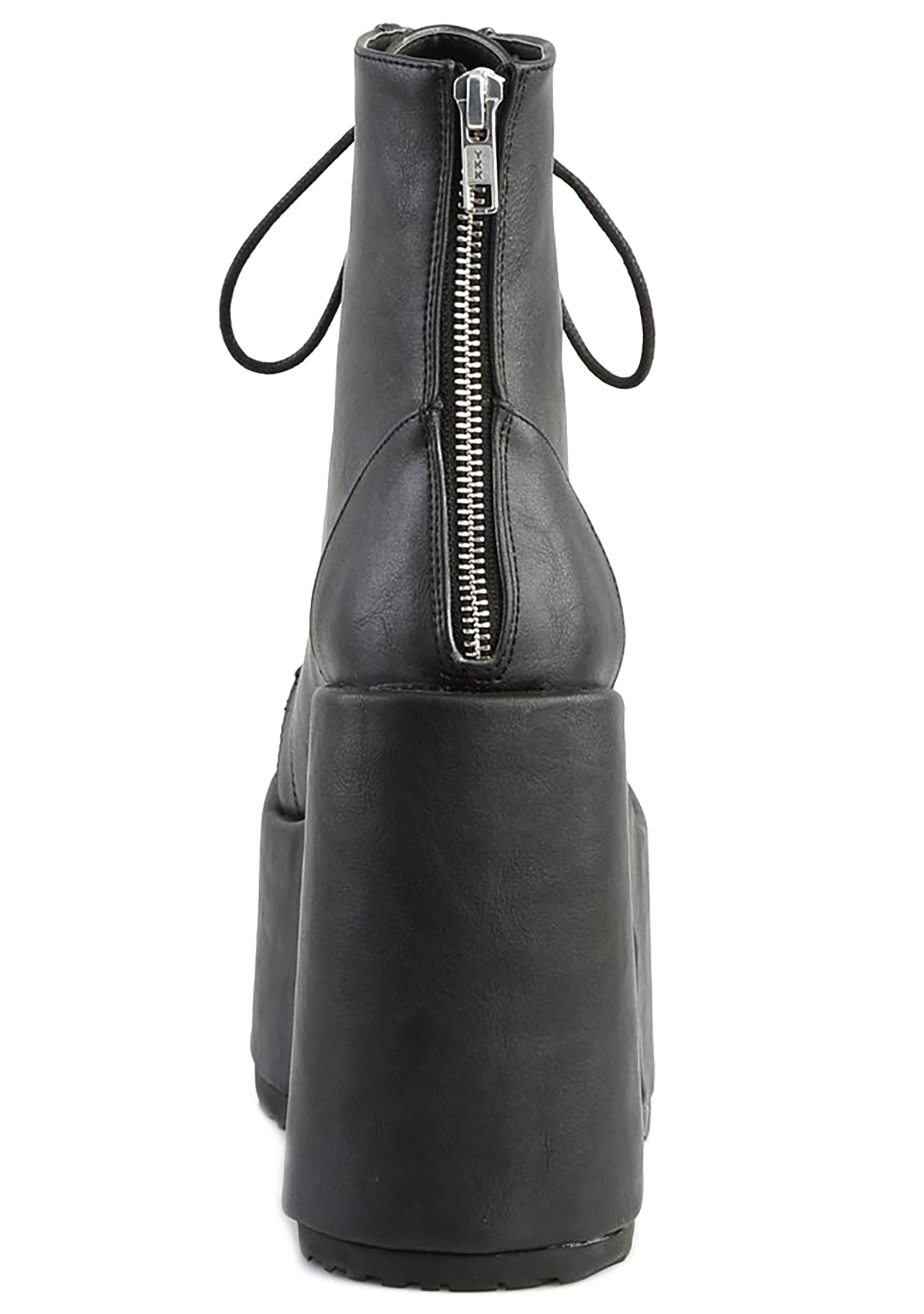  CAMEL 203 Here For Trouble Black Platform Boots