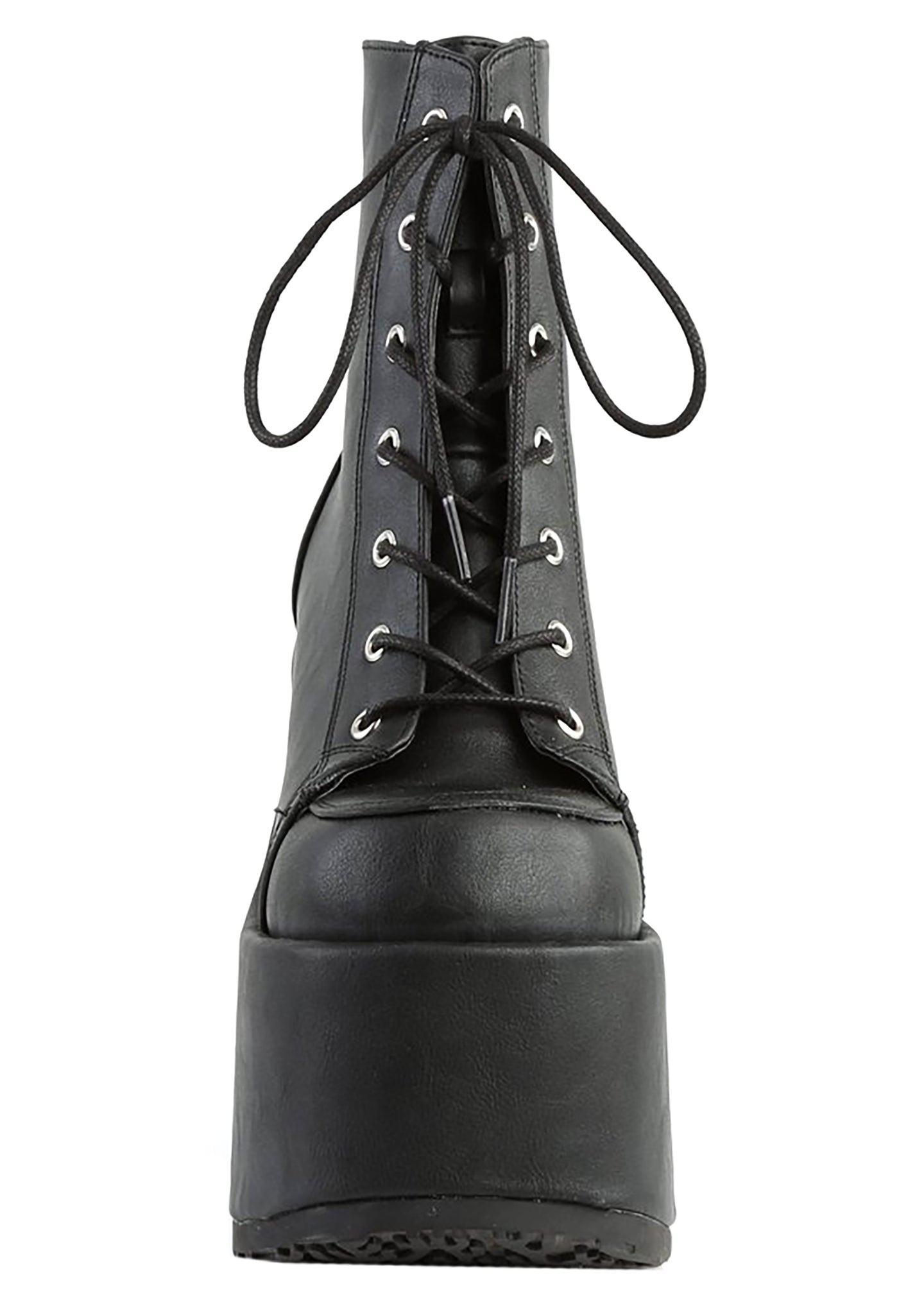  CAMEL 203 Here For Trouble Black Platform Boots